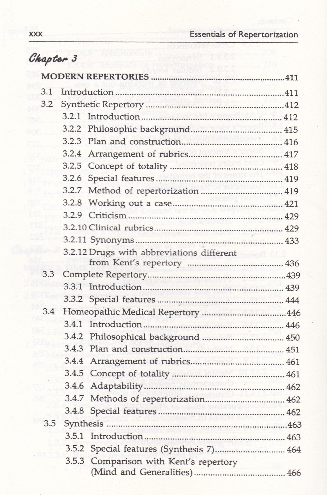 ESSENTIALS OF REPERTORIZATION