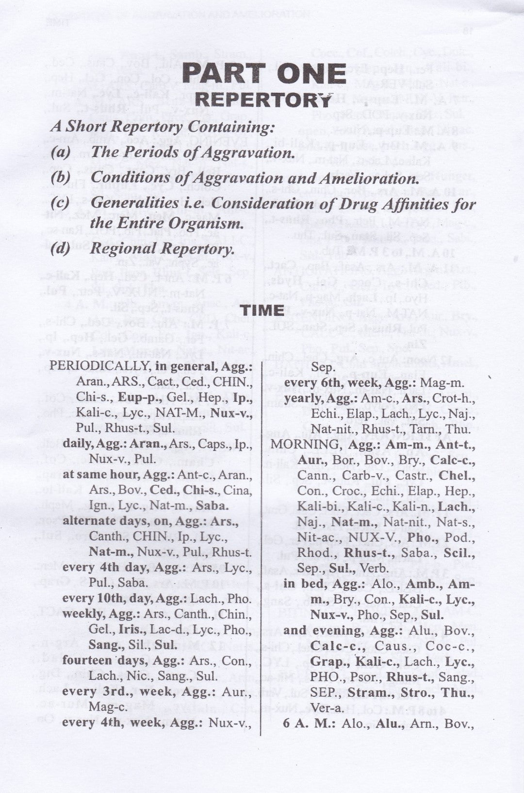 A Synoptic Key of the Materia Medica
