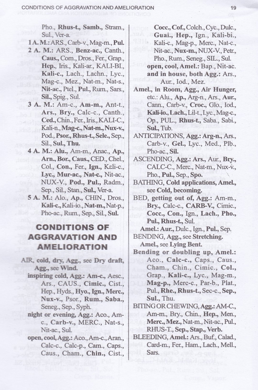 A Synoptic Key of the Materia Medica