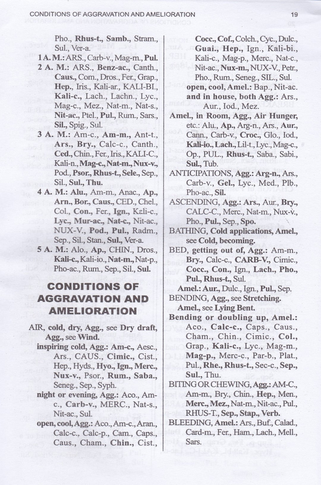 A Synoptic Key of the Materia Medica