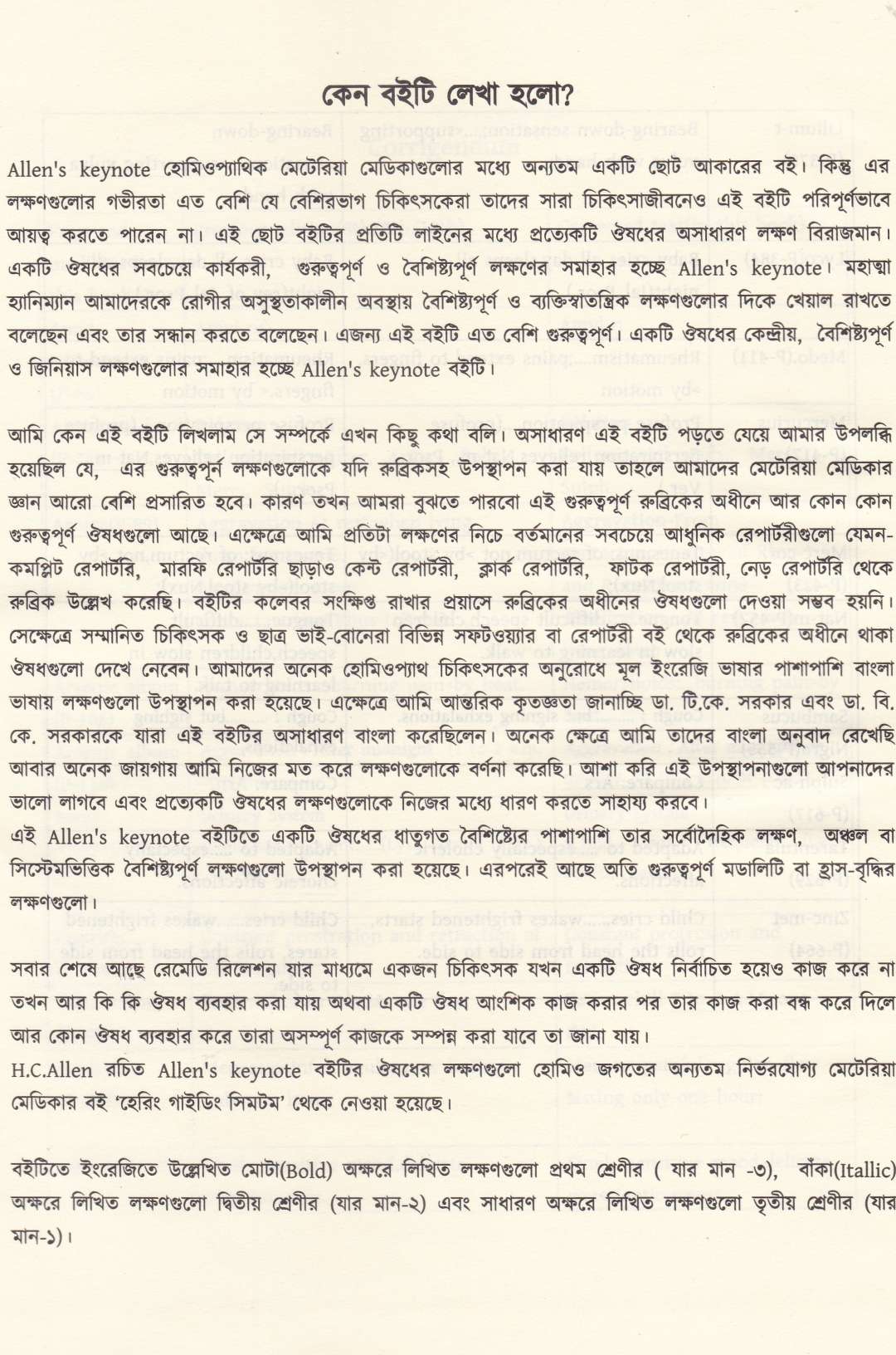 Allen's Keynotes সম্পূর্ণ বাংলায় রুব্রিকসহ উপস্থাপনা