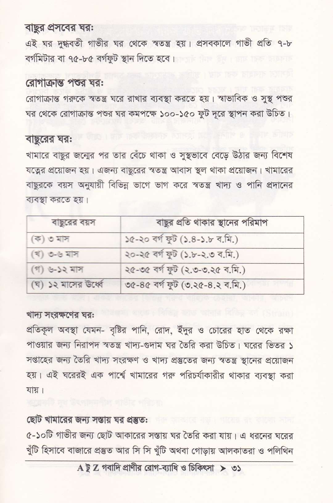 গবাদি প্রাণীর রোগ-ব্যাধি ও চিকিৎসা