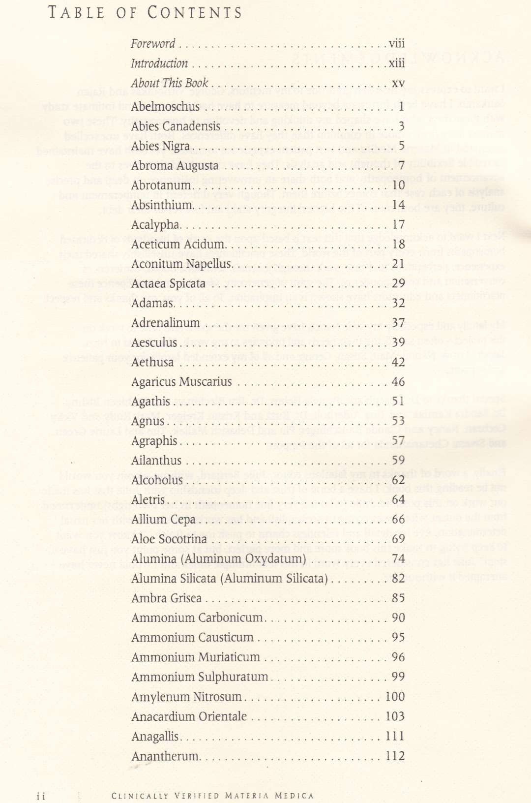 CLINICALLY VERIFIED MATERIA MEDICA VOLUME -1