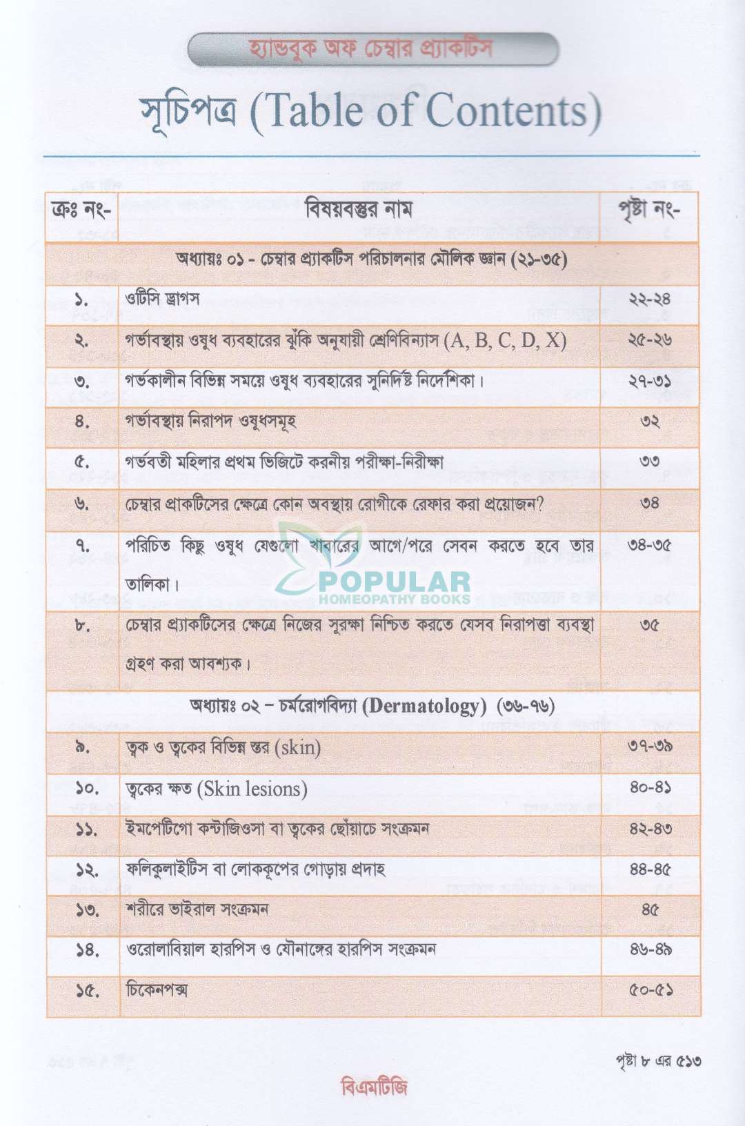 হ্যান্ড বুক অফ চেম্বার প্র্যাকটিস জেনারেল প্র্যাকটিসের সহজ ও আধুনিক সমাধান