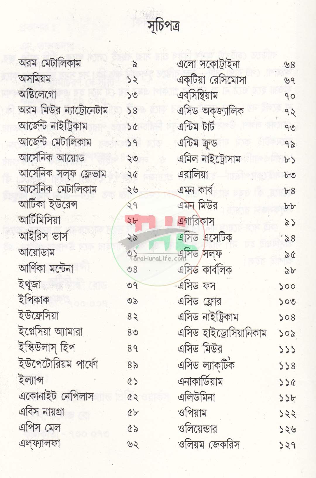 হোমিওপ্যাথিক ওষুধের গুণ ও লক্ষণ