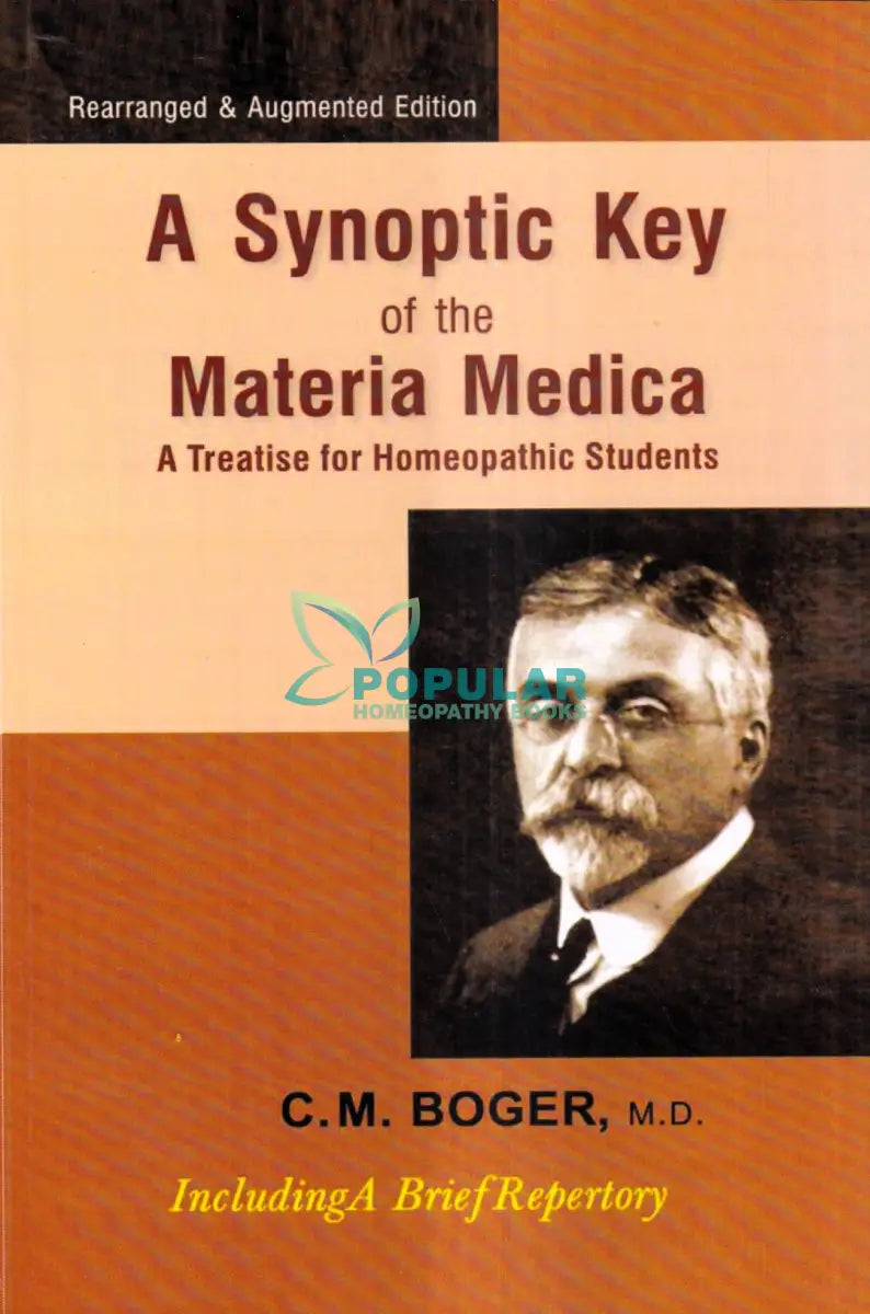 A Synoptic Key of the Materia Medica Homeopathy Books