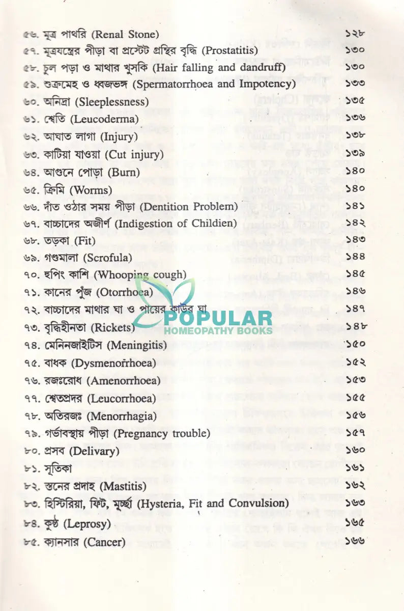 অ্যাডভান্সড হোমিওপ্যাথির চিকিৎসা ও ইতিহাস Homeopathy Books