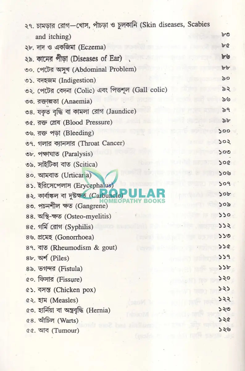 অ্যাডভান্সড হোমিওপ্যাথির চিকিৎসা ও ইতিহাস Homeopathy Books
