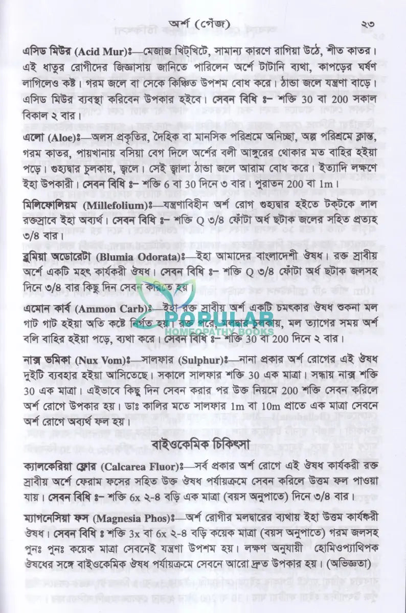 অব্যর্থ হোমিওপ্যাথিক চিকিৎসা Homeopathy Books