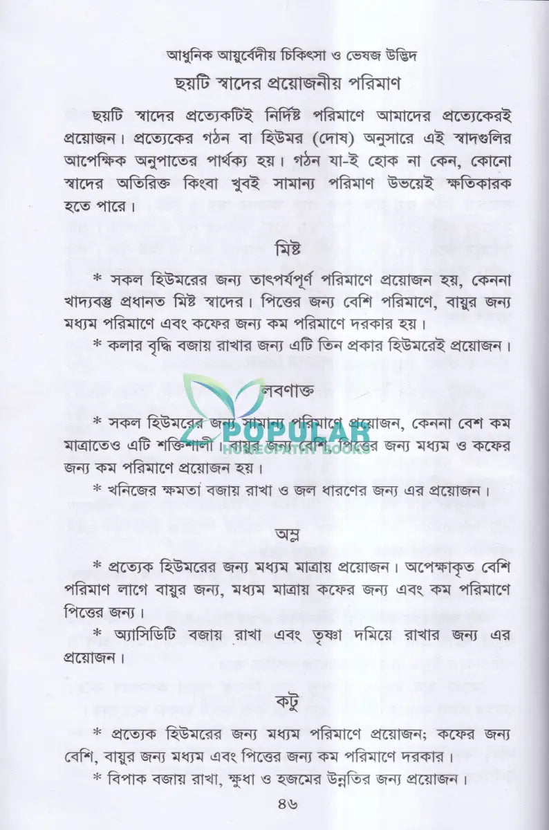 আধুনিক আয়ুর্বেদীয় চিকিৎসা ও ভেষজ উদ্ভিদ Ayurvedic Books