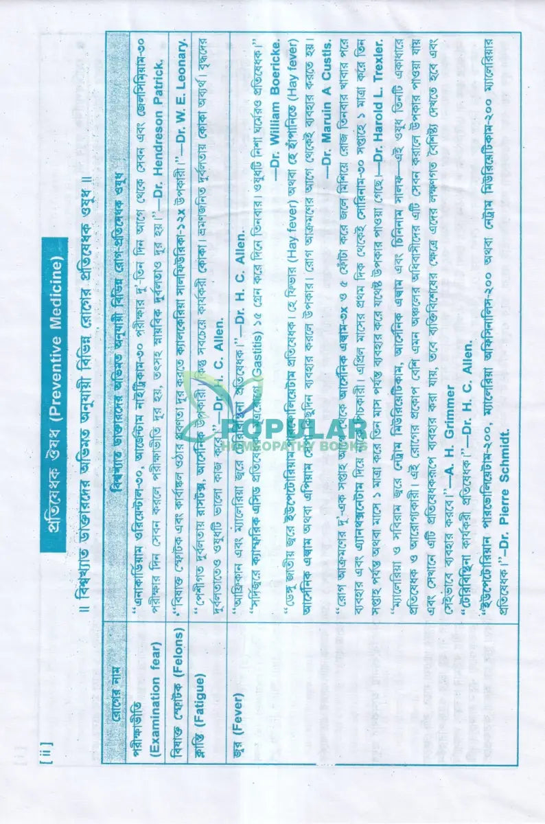 আধুনিক হোমিওপ্যাথিক চিকিৎসা Homeopathy Books