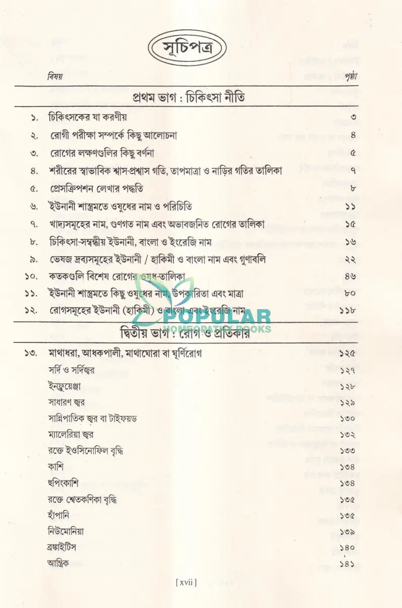 আধুনিক ইউনানী চিকিৎসা Homeopathy Books