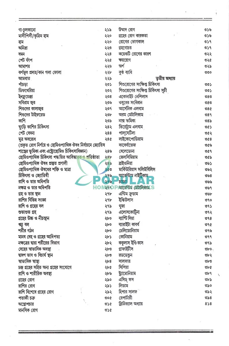 আধুনিক শিশুরোগ চিকিৎসা Homeopathy Books