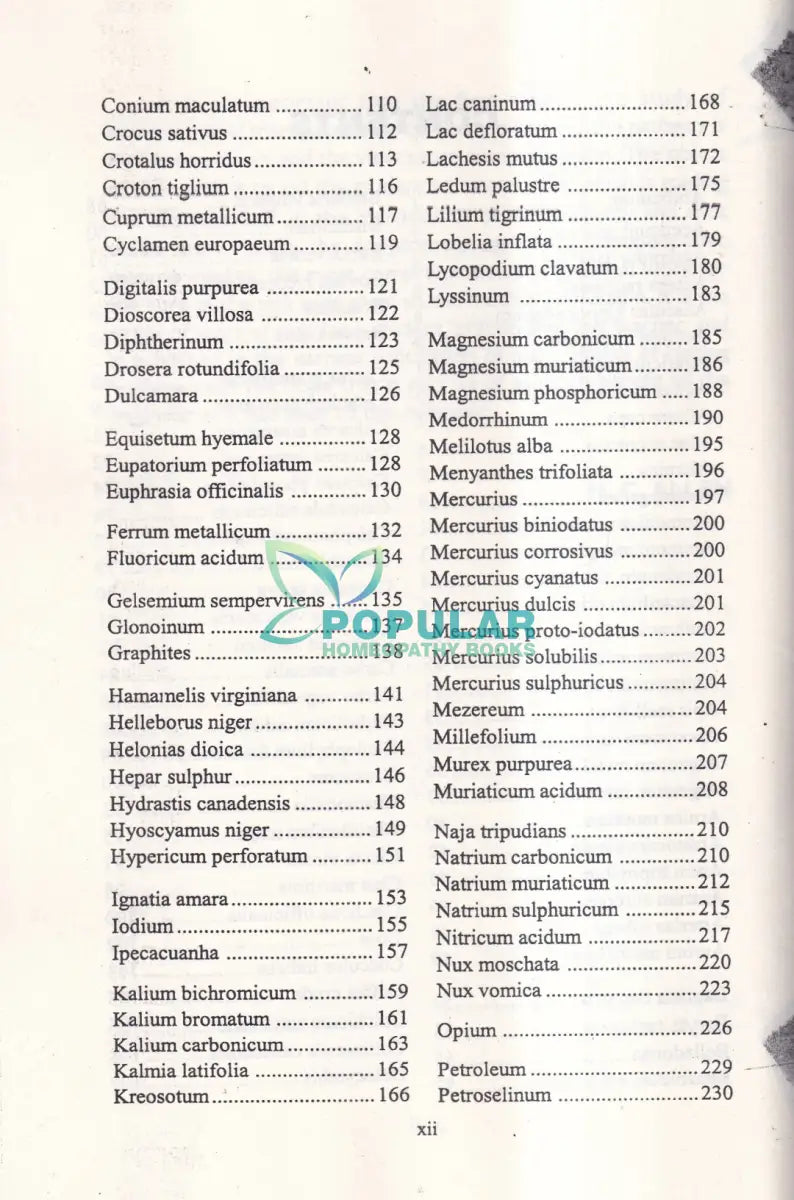Allen’s Keynotes Rearranged and Classified Homeopathy Books