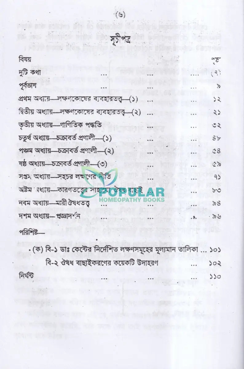 ঔষধ বাছাই প্রণালী Homeopathy Books