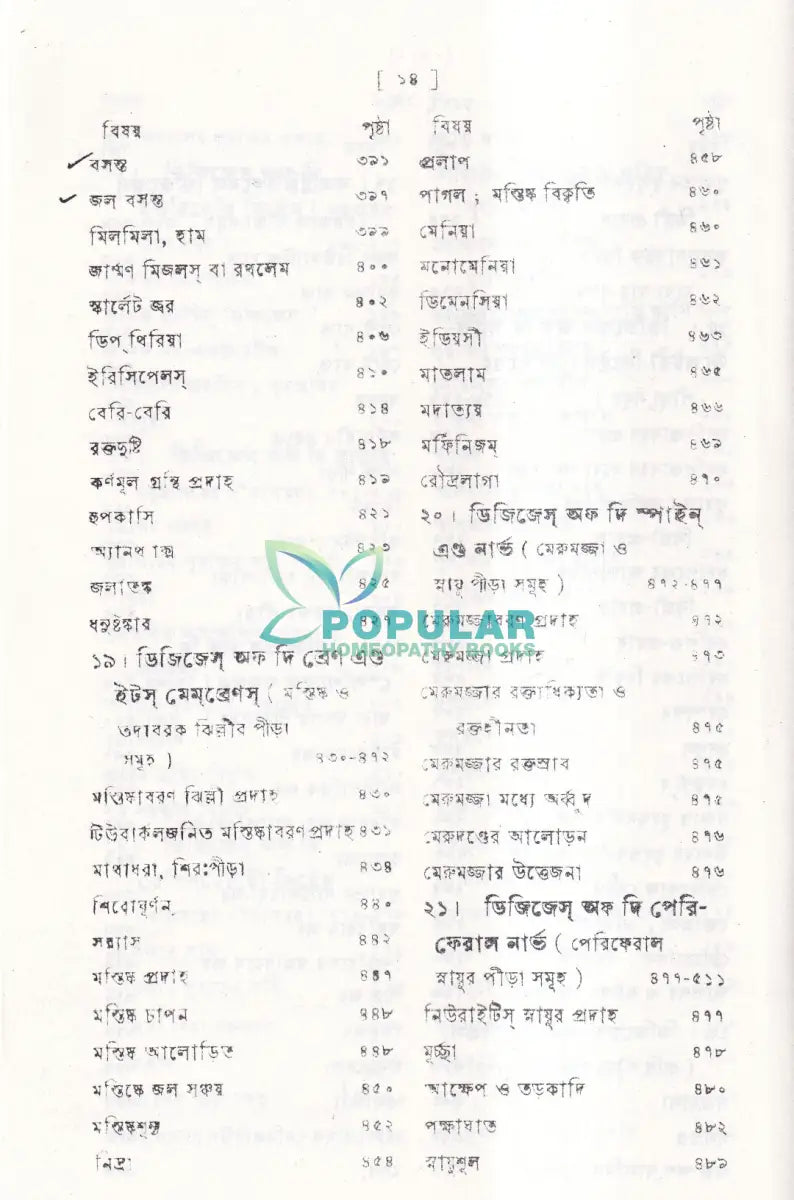 বাইওকেমিক চিকিৎসা বিধান Homeopathy Books