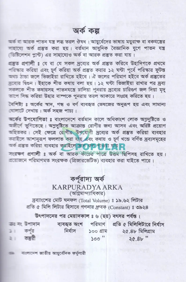 বাংলাদেশ জাতীয় আয়ুর্বেদিক ফর্মুলারী Ayurvedic Books