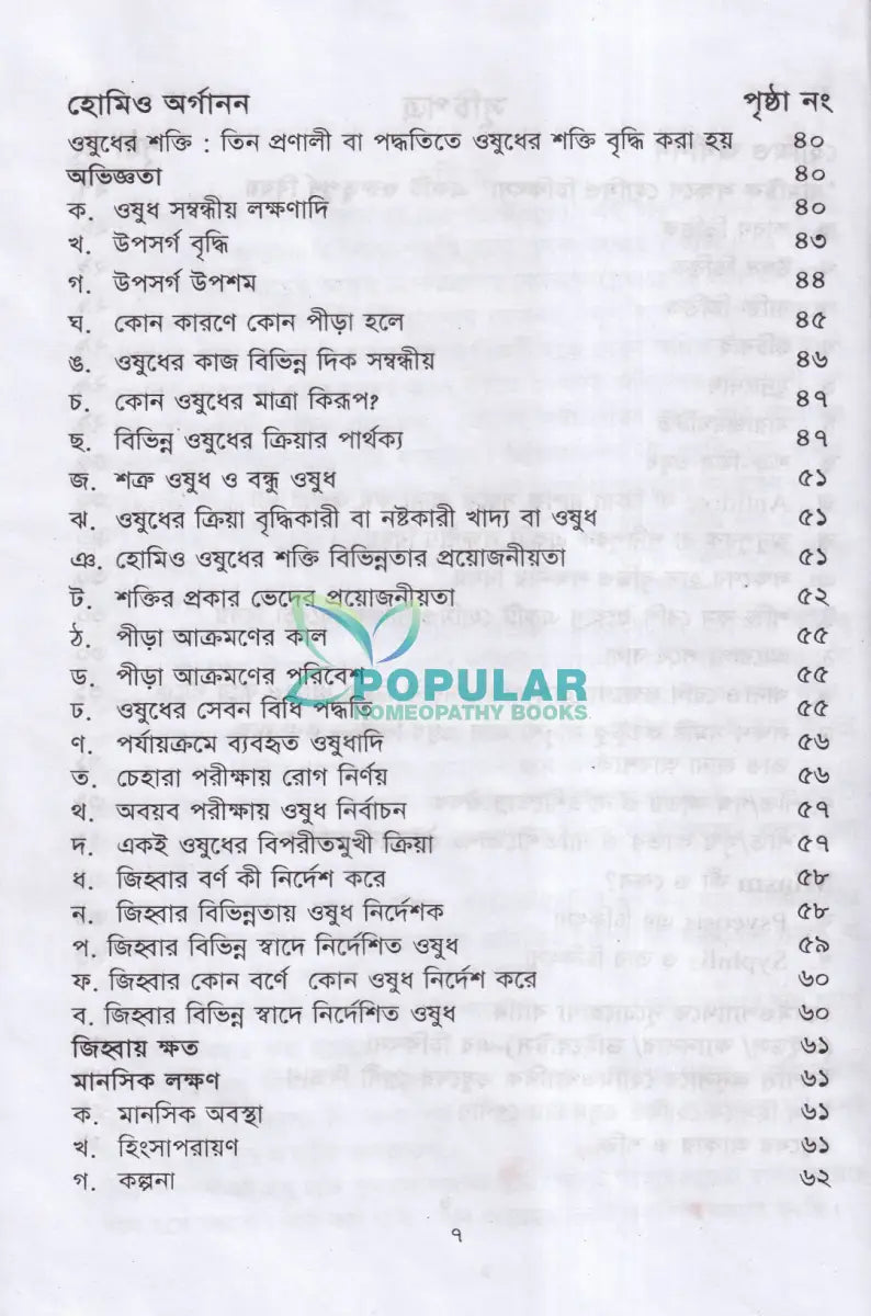 বিস্ময়কর লক্ষণে হোমিওপ্যাথিক চিকিৎসা Homeopathy Books