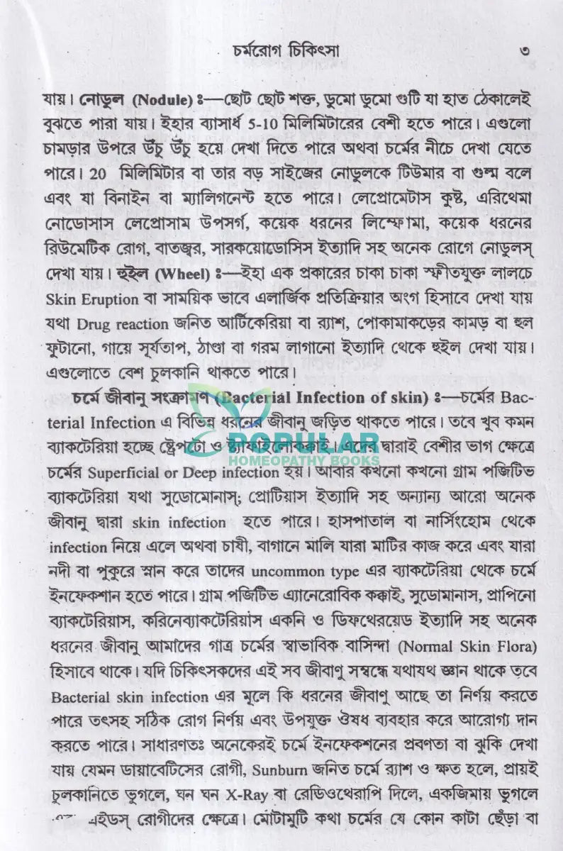 চর্মরোগ চিকিৎসা Homeopathy Books