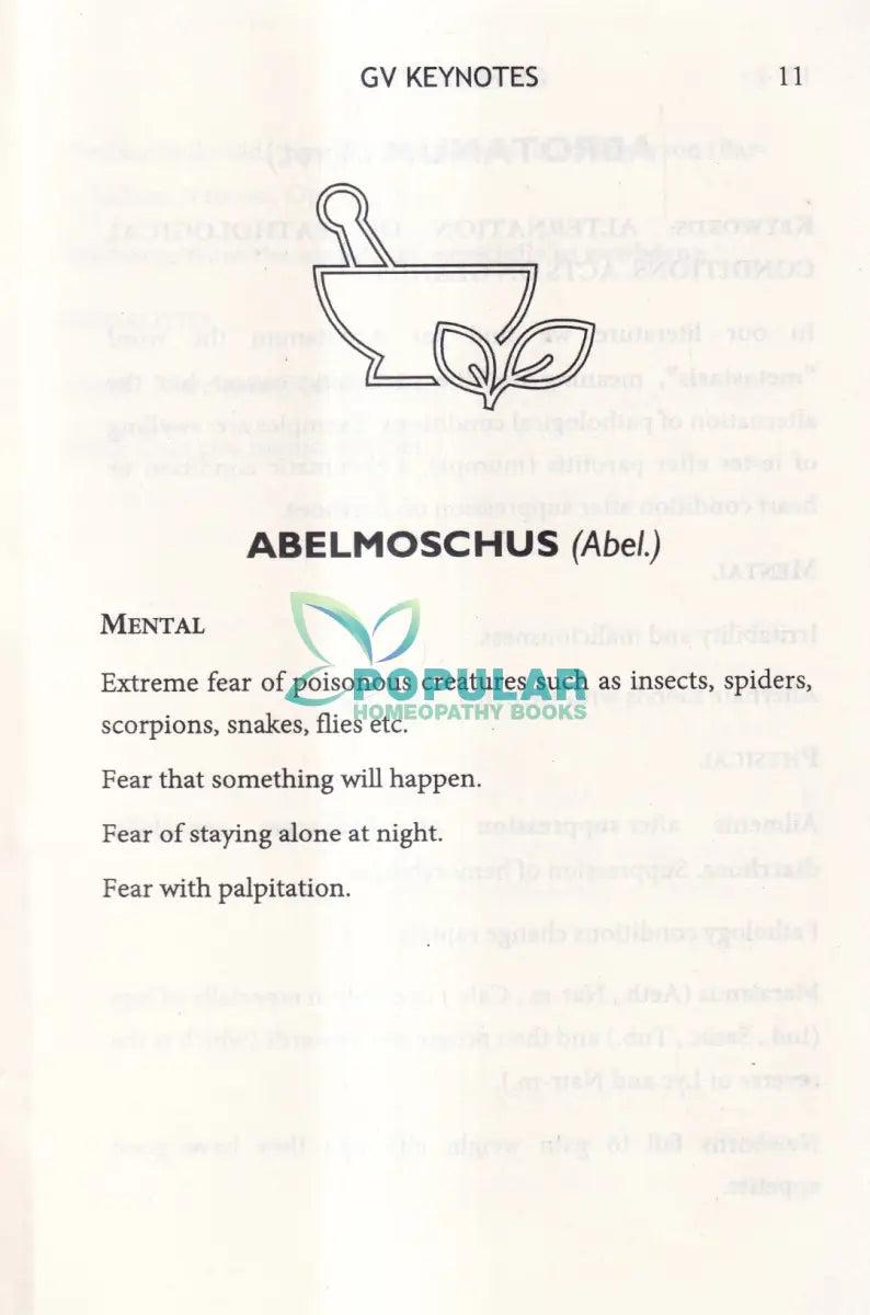 GV KEYNOTES WITH REMEDY RELATIONS Homeopathy Books