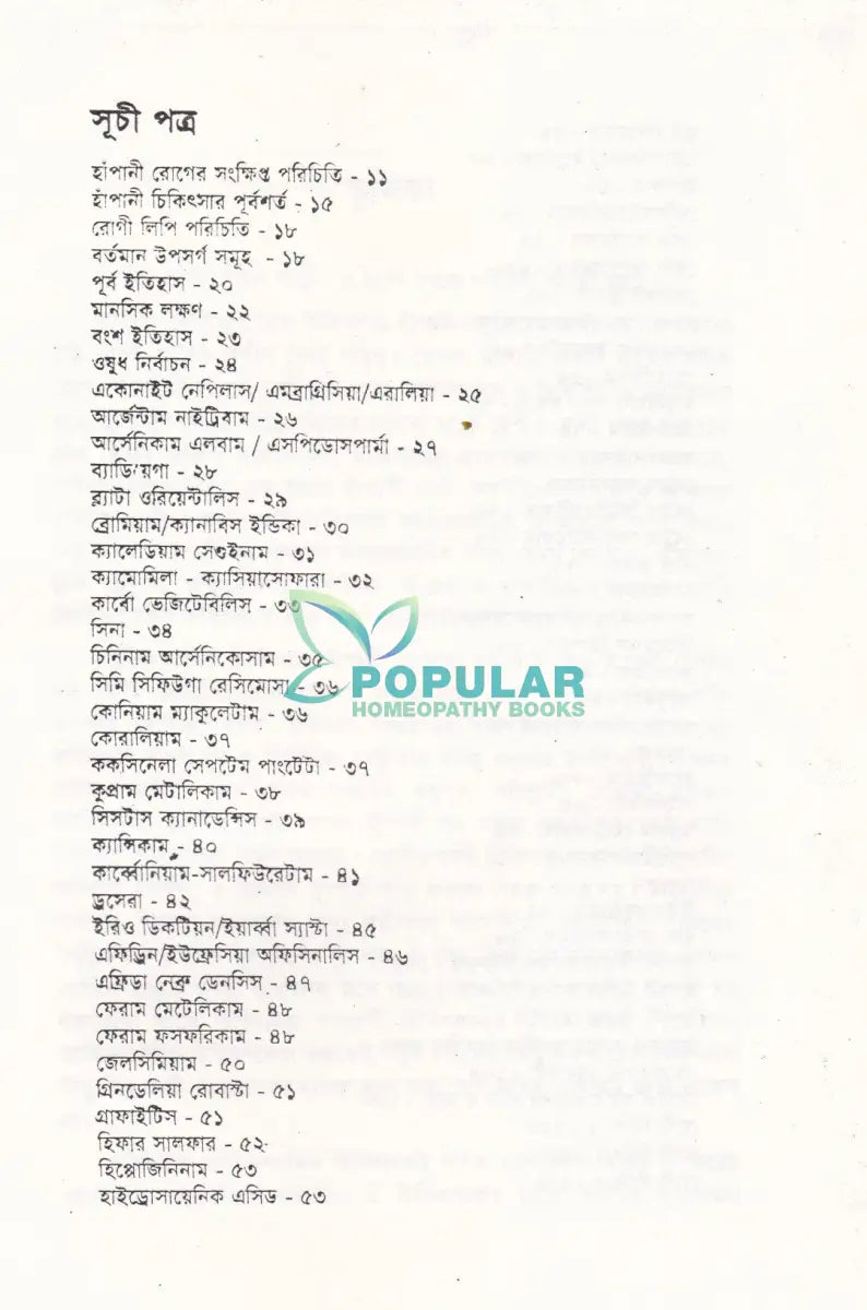 হাঁপানী চিকিৎসায় হোমিওপ্যাথিক Homeopathy Books