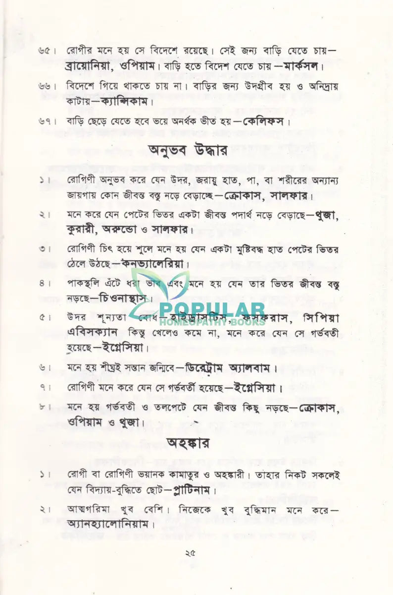 হোমিও ঔষধ নির্দেশিকা Homeopathy Books