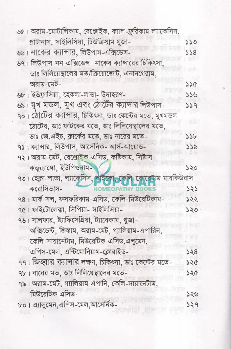 হোমিও চিকিৎসায় ক্যানসার আরোগ্য Homeopathy Books