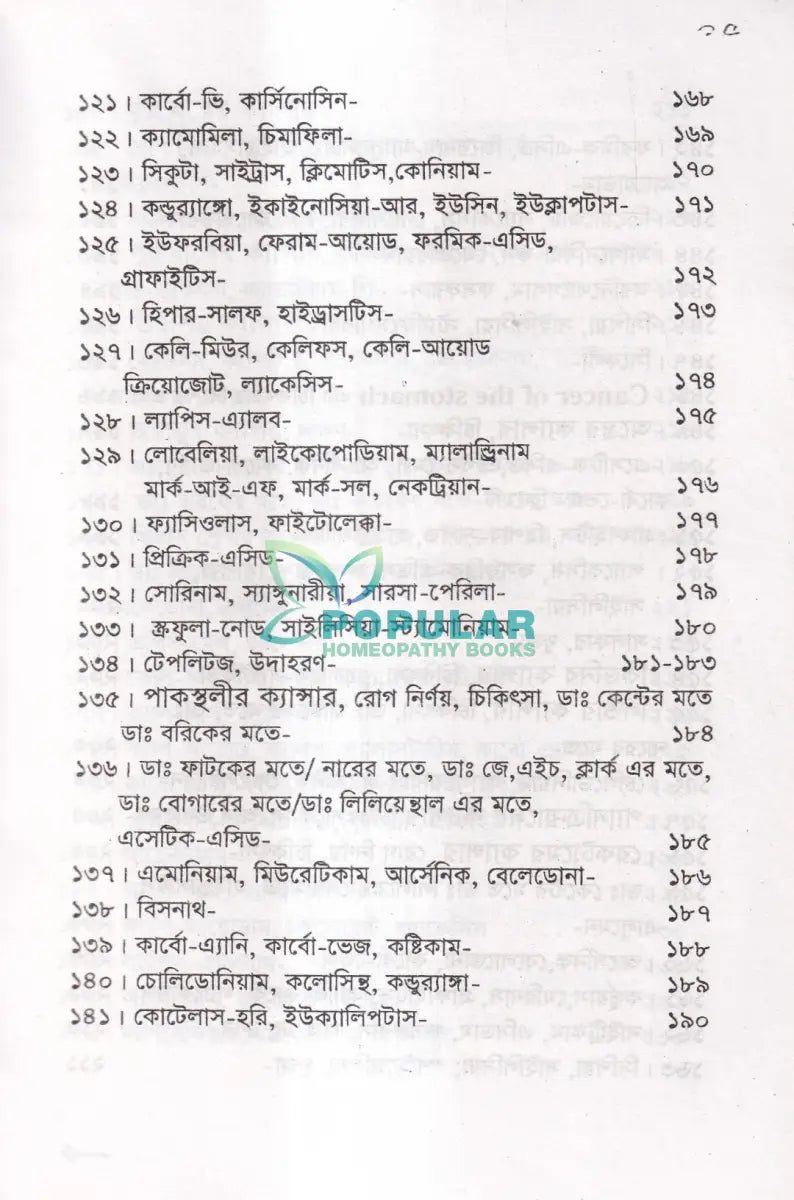 হোমিও চিকিৎসায় ক্যানসার আরোগ্য Homeopathy Books