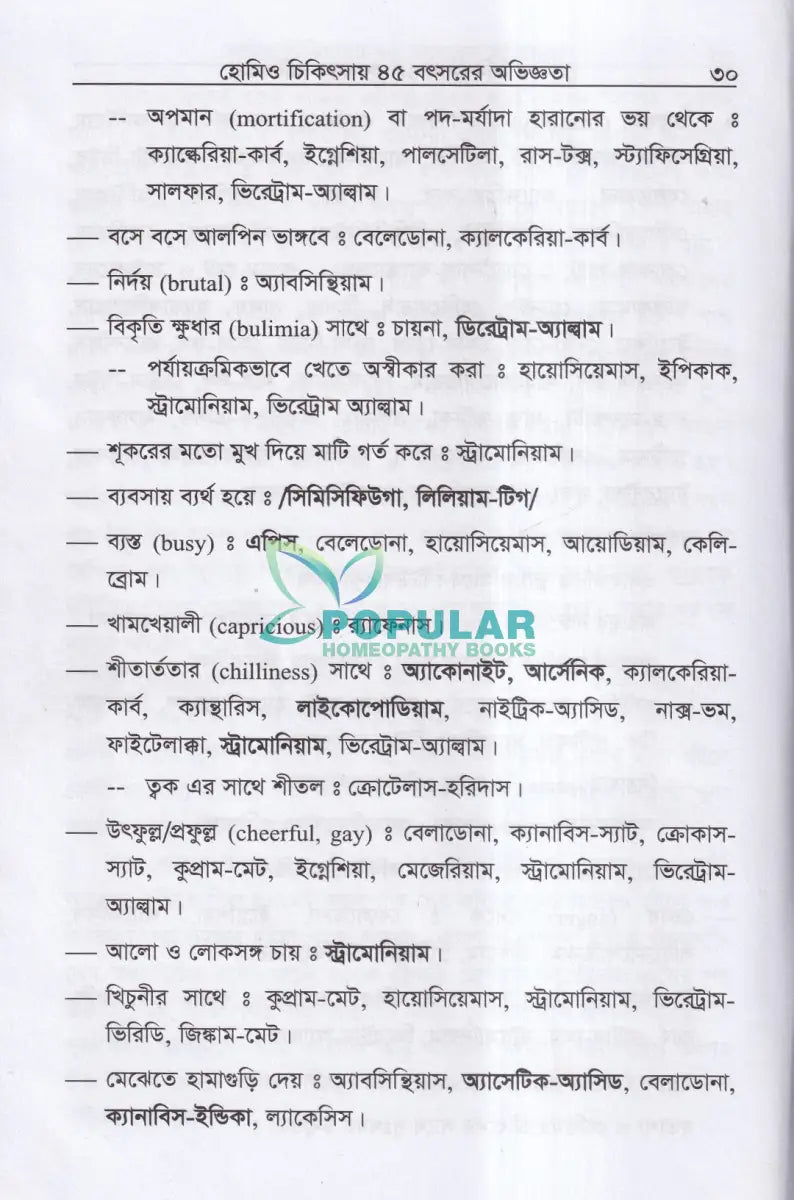 হোমিও চিকিৎসায় পঁয়তাল্লিশ বৎসর Homeopathy Books