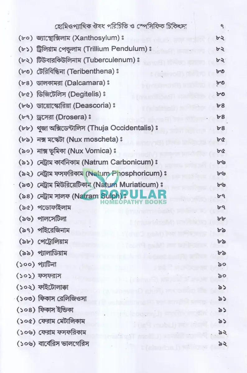হোমিওপ্যাথিক ঔষধ পরিচিতি ও স্পেসিফিক চিকিৎসা Homeopathy Books