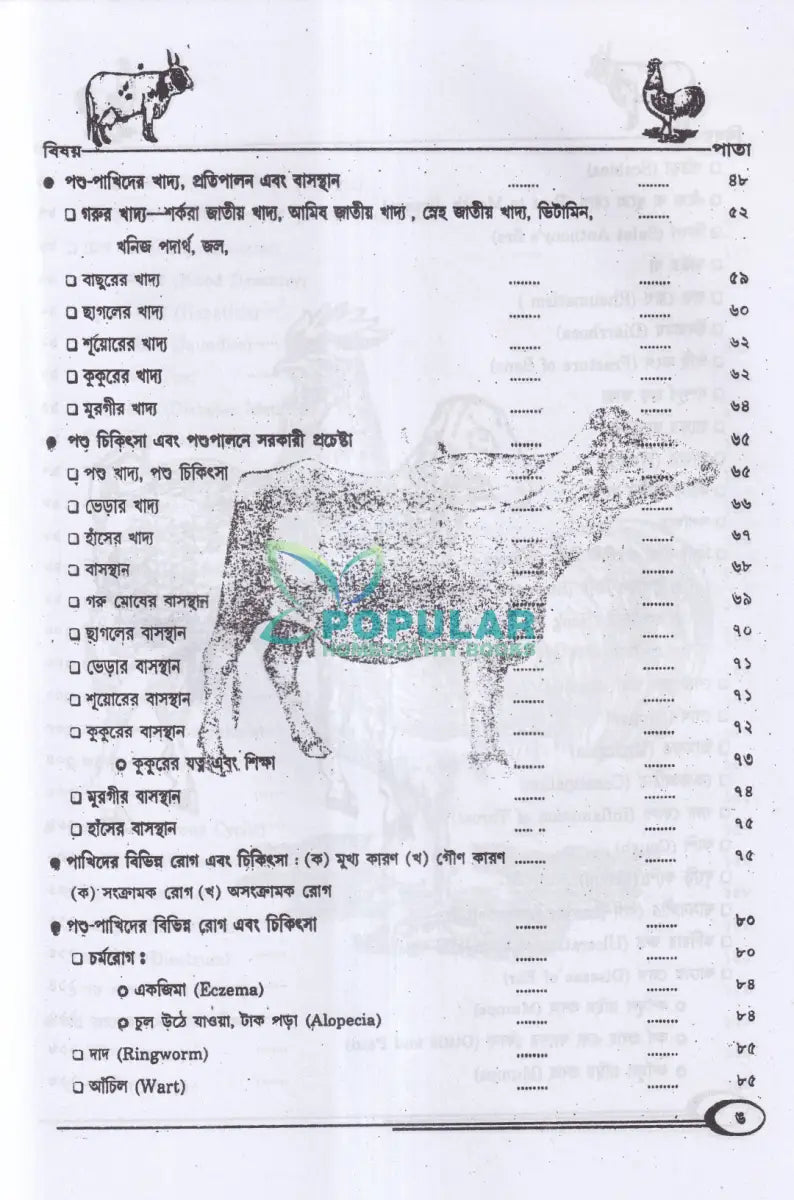 হোমিওপ্যাথিক পশুপাখি পালন ও চিকিৎসা Homeopathy Books