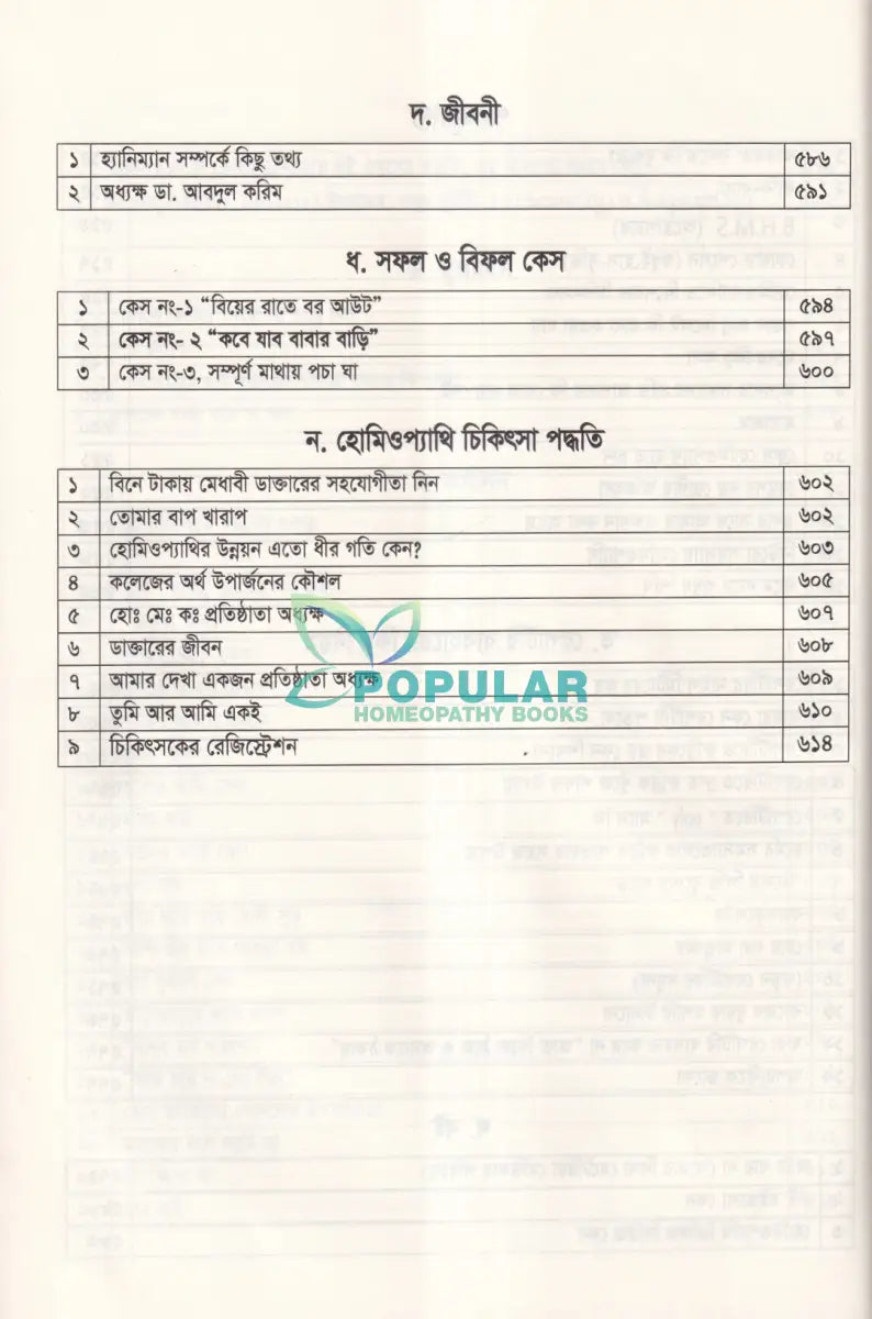 হোমিওপ্যাথিক রোগীলিপি কৌশল ৩ Homeopathy Books