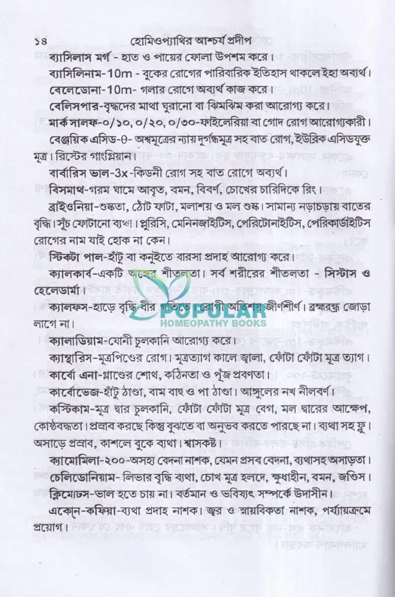 হোমিওপ্যাথির আশ্চর্য প্রদীপ Homeopathy Books