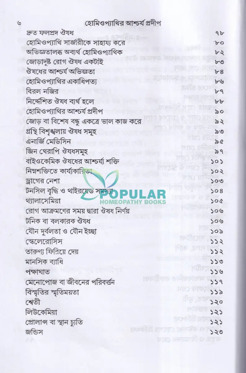 হোমিওপ্যাথির আশ্চর্য প্রদীপ Homeopathy Books