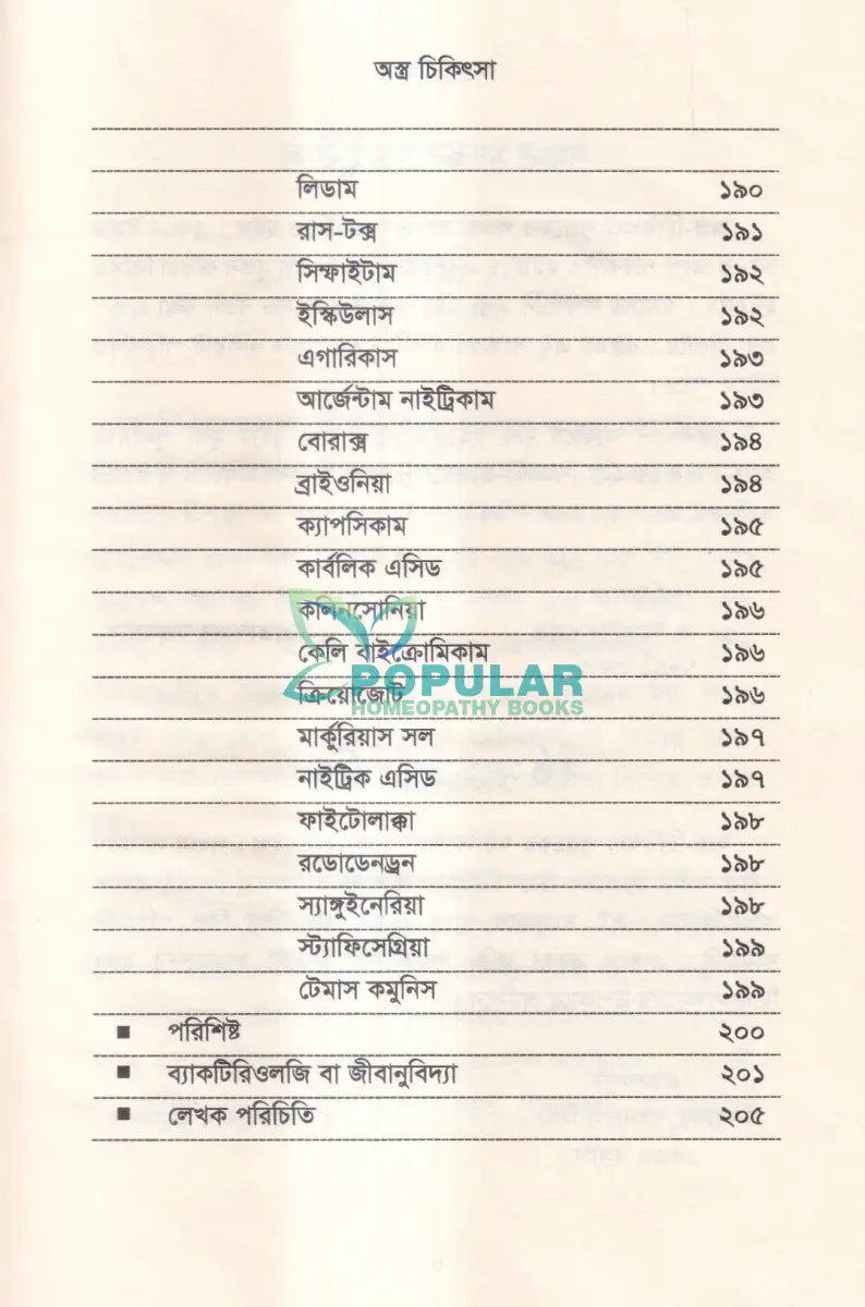 হোমিওপ্যাথিতে অস্ত্র চিকিৎসা (সার্জিক্যাল রোগে হোমিওপ্যাথি) Homeopathy Books