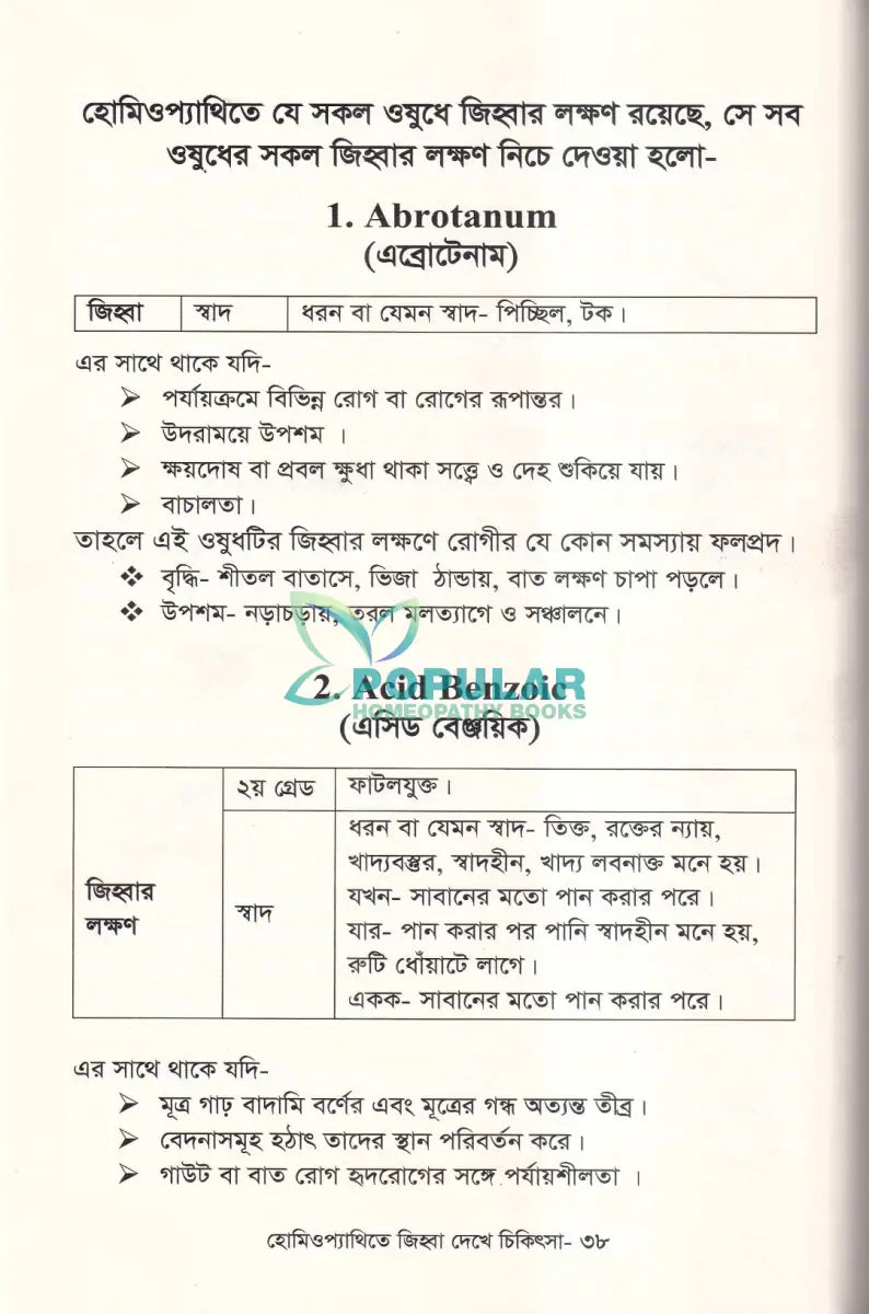 হোমিওপ্যাথিতে জিহ্বা দেখে চিকিৎসা (জিহ্বা দেখে চিকিৎসা শিখুন) Homeopathy Books