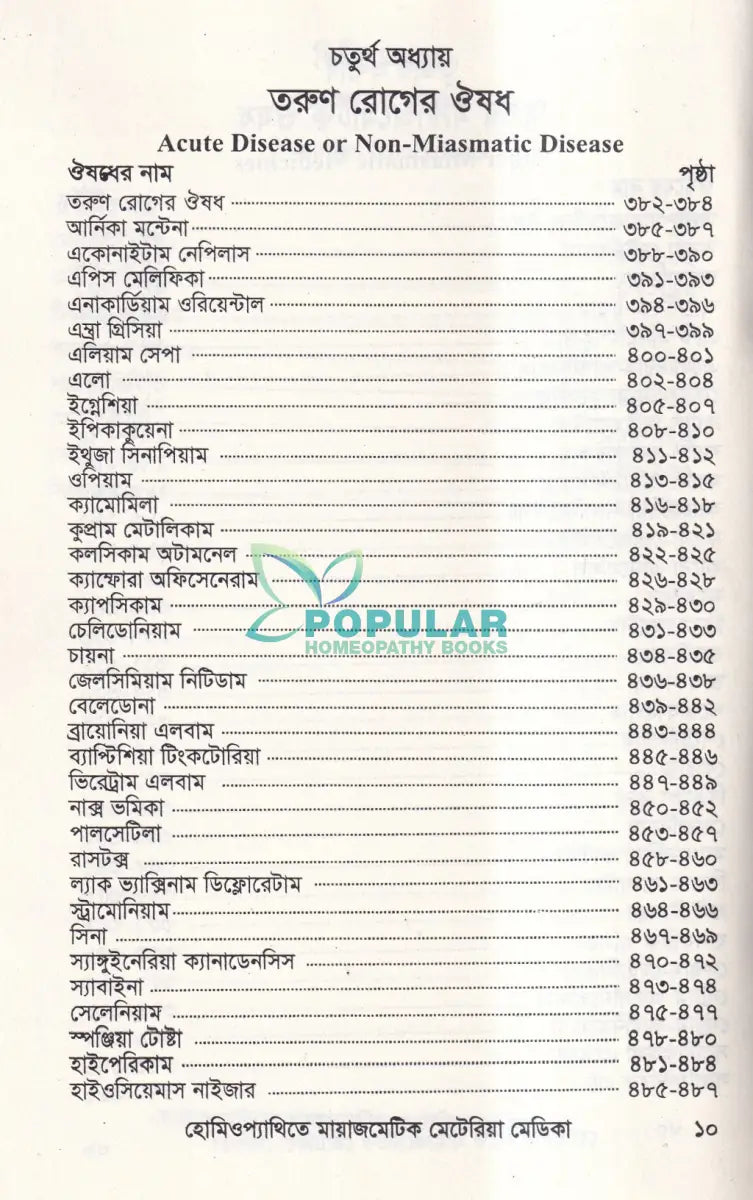 হোমিওপ্যাথিতে মায়াজমেটিক মেটেরিয়া মেডিকা Homeopathy Books