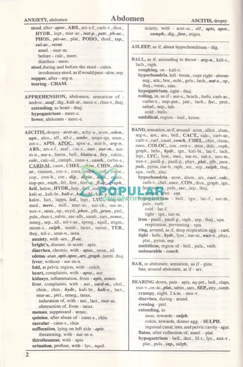 HOMOEOPATHIC MEDICAL REPERTORY A Modern Alphabetical and practical Repertory Homeopathy Books