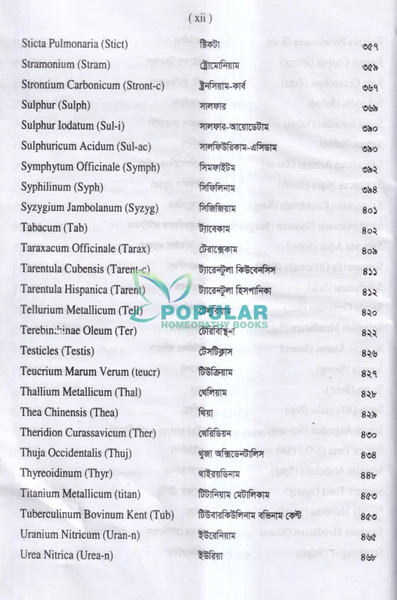 হ্যান্ডবুক অভ হোমিওপ্যাথি প্রথম খন্ড মেটেরিয়া মেডিকা ১ম ভাগ ২য় ভাগ Homeopathy Books