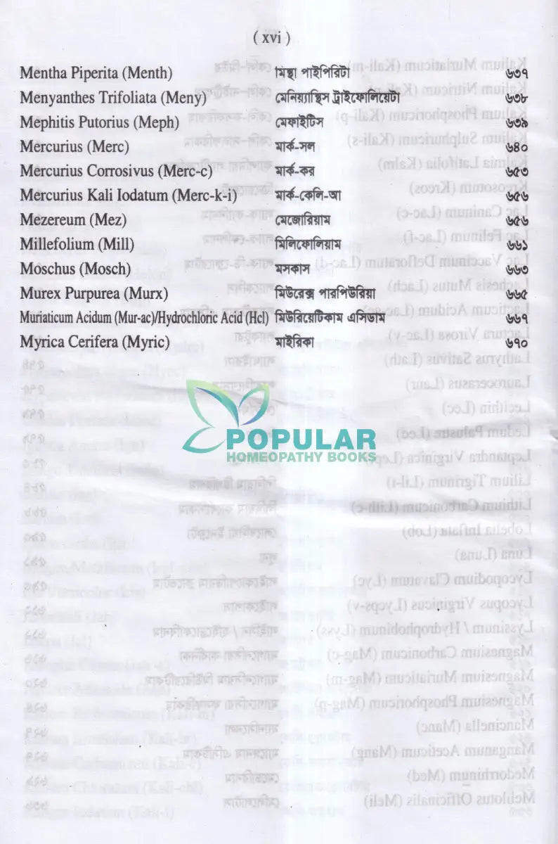 হ্যান্ডবুক অভ হোমিওপ্যাথি প্রথম খন্ড মেটেরিয়া মেডিকা ১ম ভাগ ২য় ভাগ Homeopathy Books