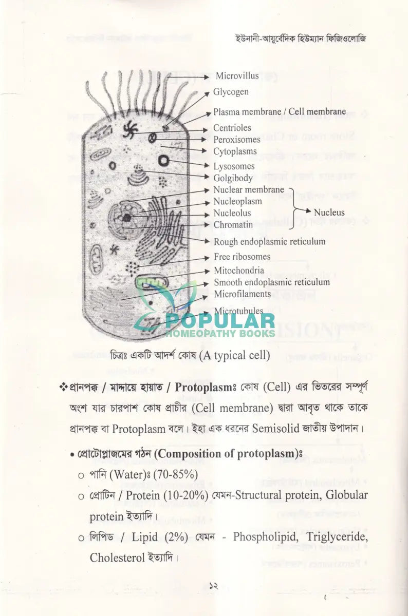 ইউনানী আয়ুর্বেদিক হিউম্যান ফিজিওলজি Unani Books