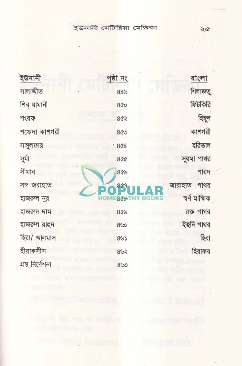 ইউনানী মেটিরিয়া মেডিকা Unani Books