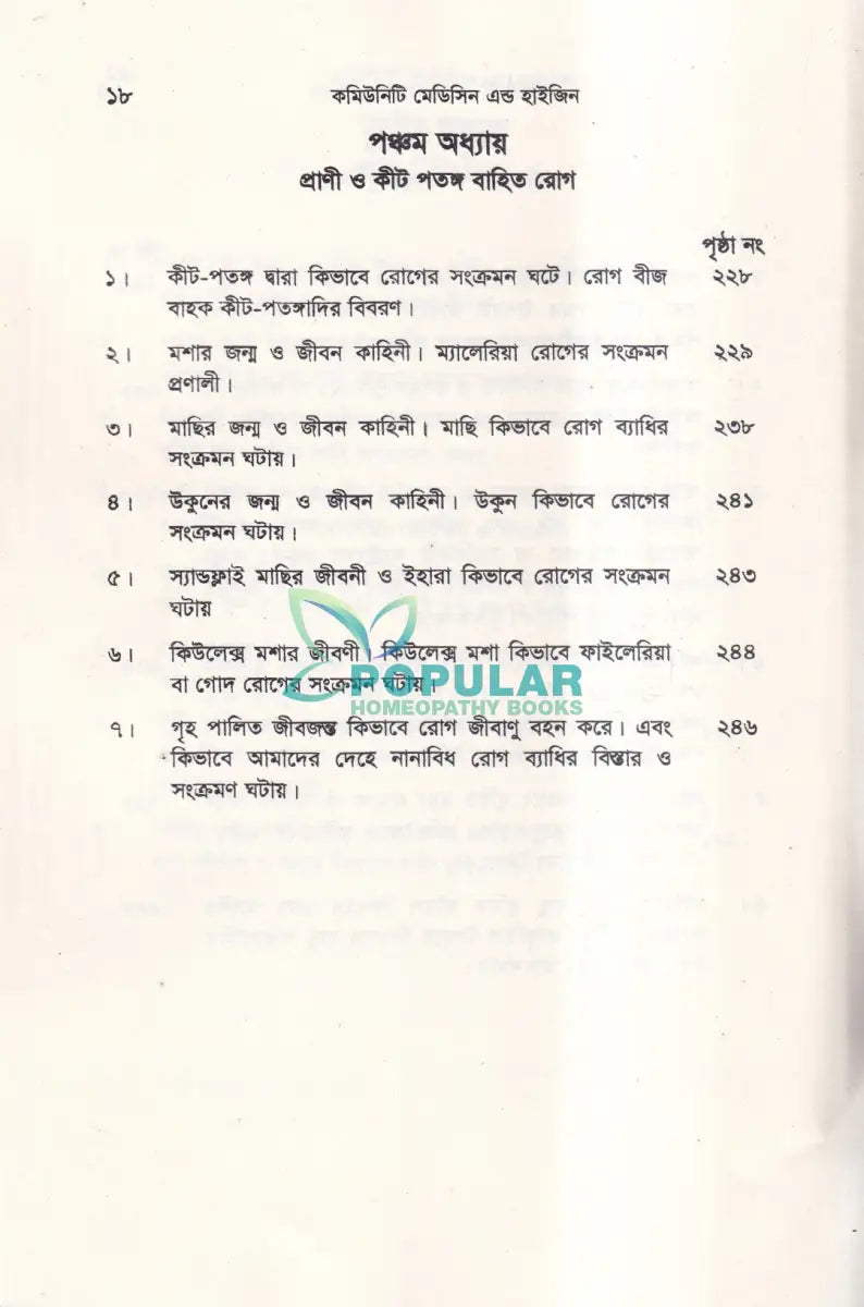 কমিউনিটি মেডিসিন এন্ড হাইজিন Unani Books