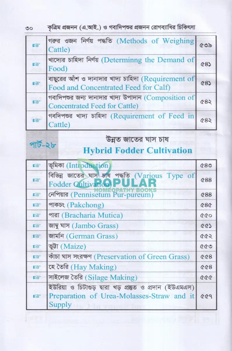 কৃত্রিম প্রজনন (এ.আই) ও গবাদিপশুর প্রজনন রোগব্যাধির চিকিৎসা Veterinary Books