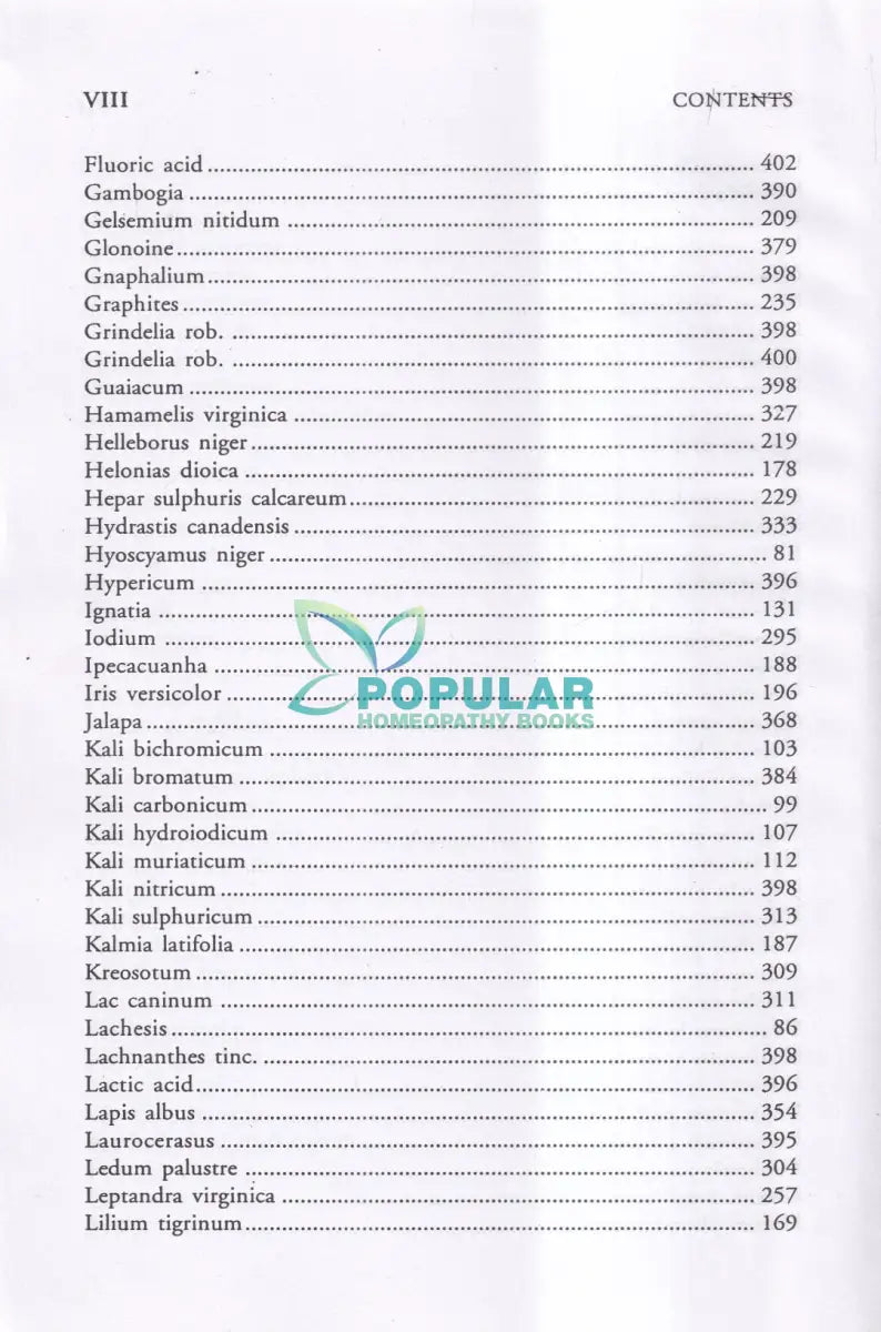 Leaders in Homoeopathic Therapeutics with Grouping and Classification Homeopathy Books
