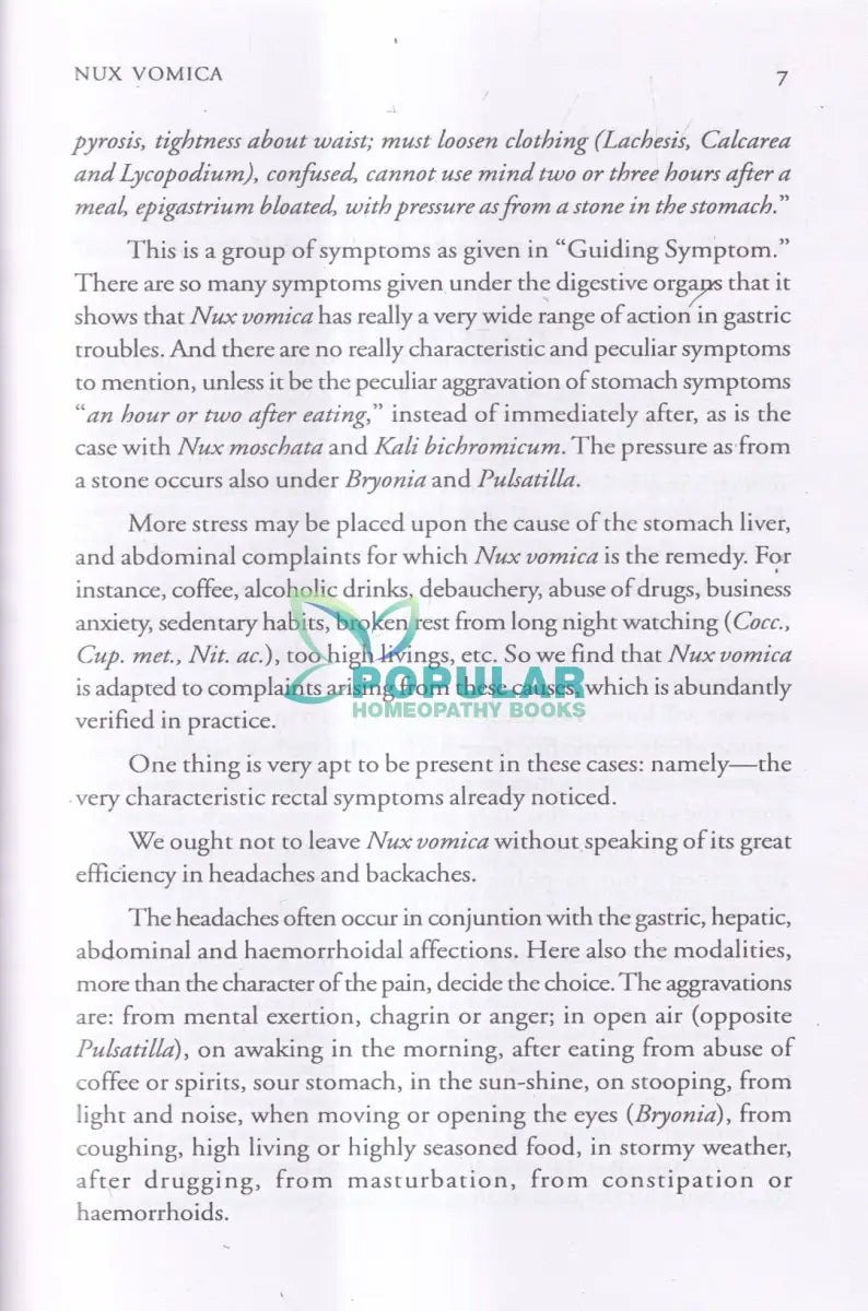 Leaders in Homoeopathic Therapeutics with Grouping and Classification Homeopathy Books