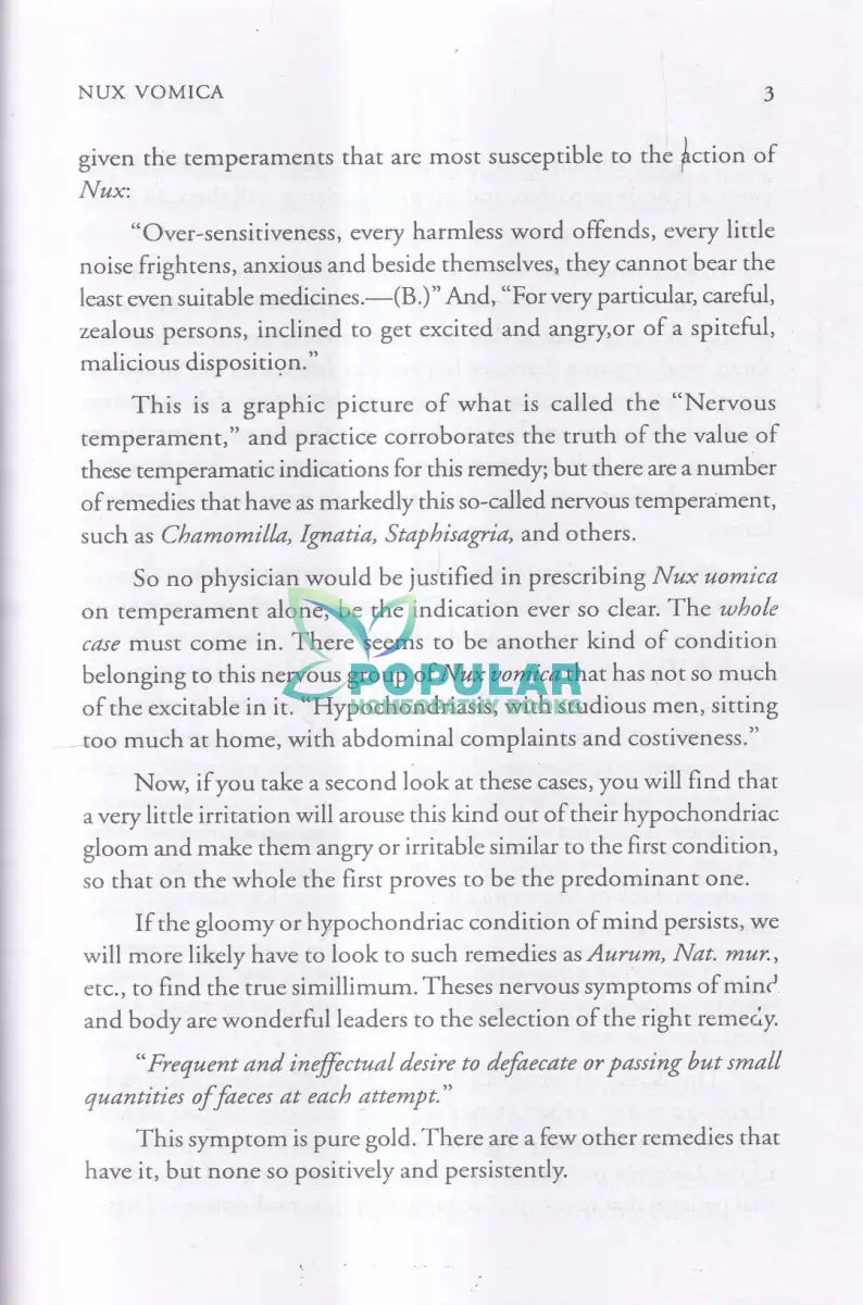 Leaders in Homoeopathic Therapeutics with Grouping and Classification Homeopathy Books