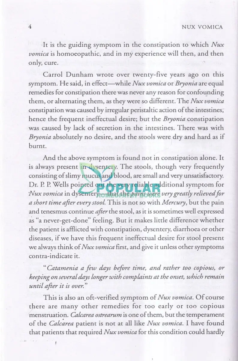 Leaders in Homoeopathic Therapeutics with Grouping and Classification Homeopathy Books