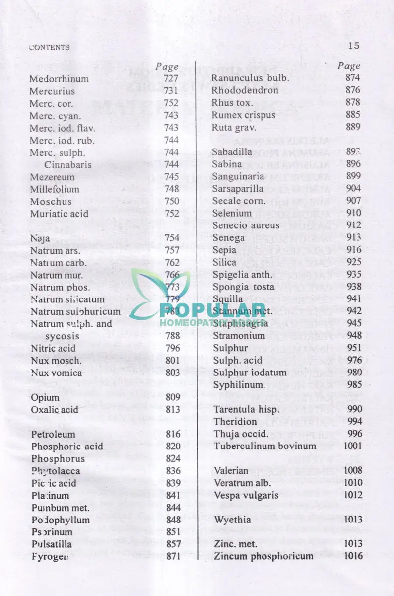 Lectures on HOMOEOPATHIC MATERIA MEDICA Homeopathy Books