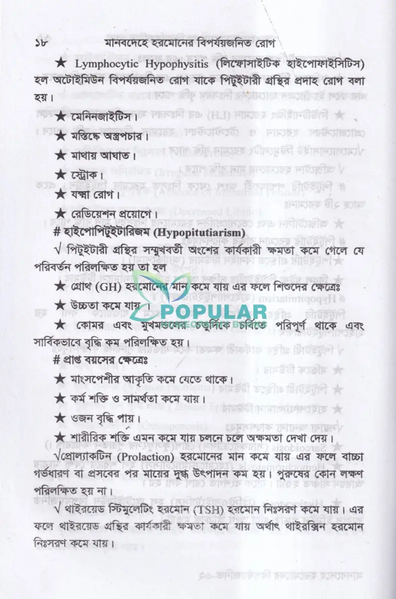 মানবদেহে হরমোনের বিপর্যয়জনিত রোগ Homeopathy Books